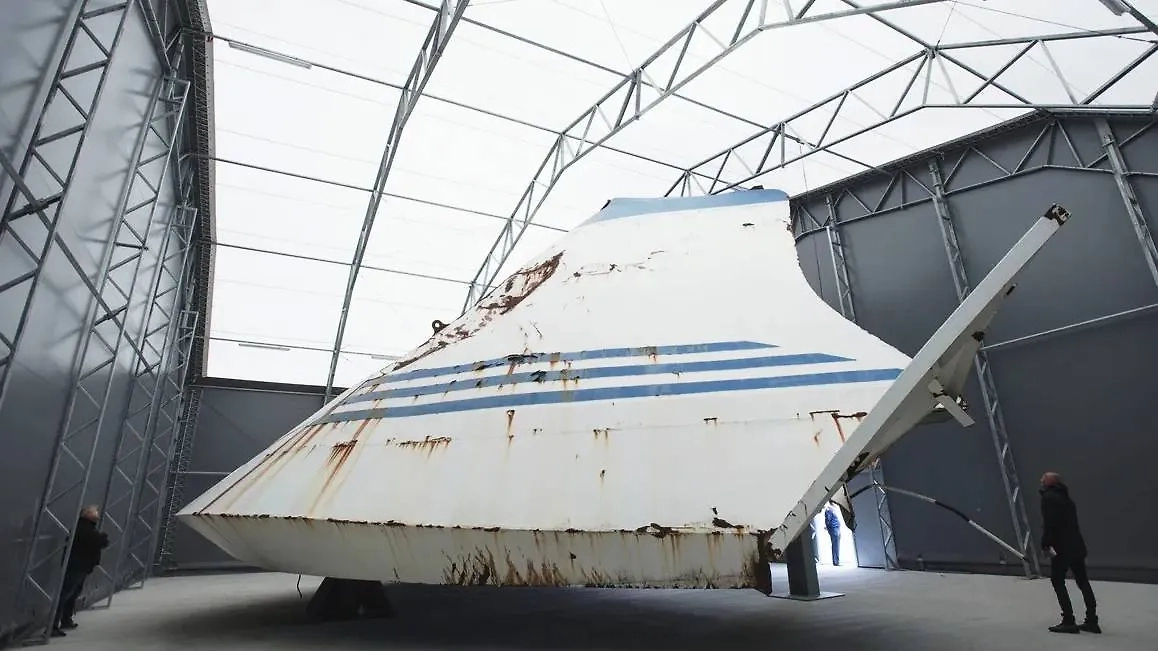 Визор парома "Эстония". Обложка © Sjöhistoriska museet / Anneli Karlsson