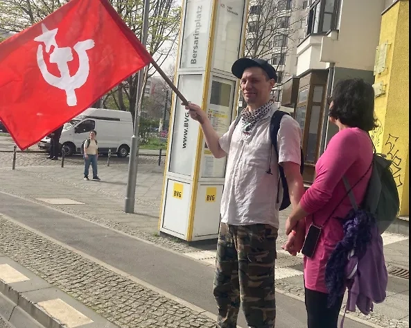 Митинг в Берлине. Фото © Х / vicktop55