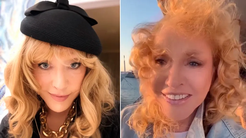 Певица Алла Пугачёва (слева — в парике, справа — без). Обложка © Instagram (соцсеть запрещена в РФ; принадлежит корпорации Meta, которая признана в РФ экстремистской) / alla_orfey