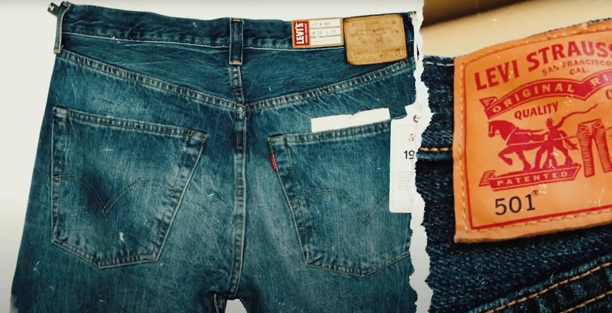 Джинсы были самым вожделенным видом импортной одежды, о котором мечтали практически все. Фото © YouTube / МИНАЕВ LIVE