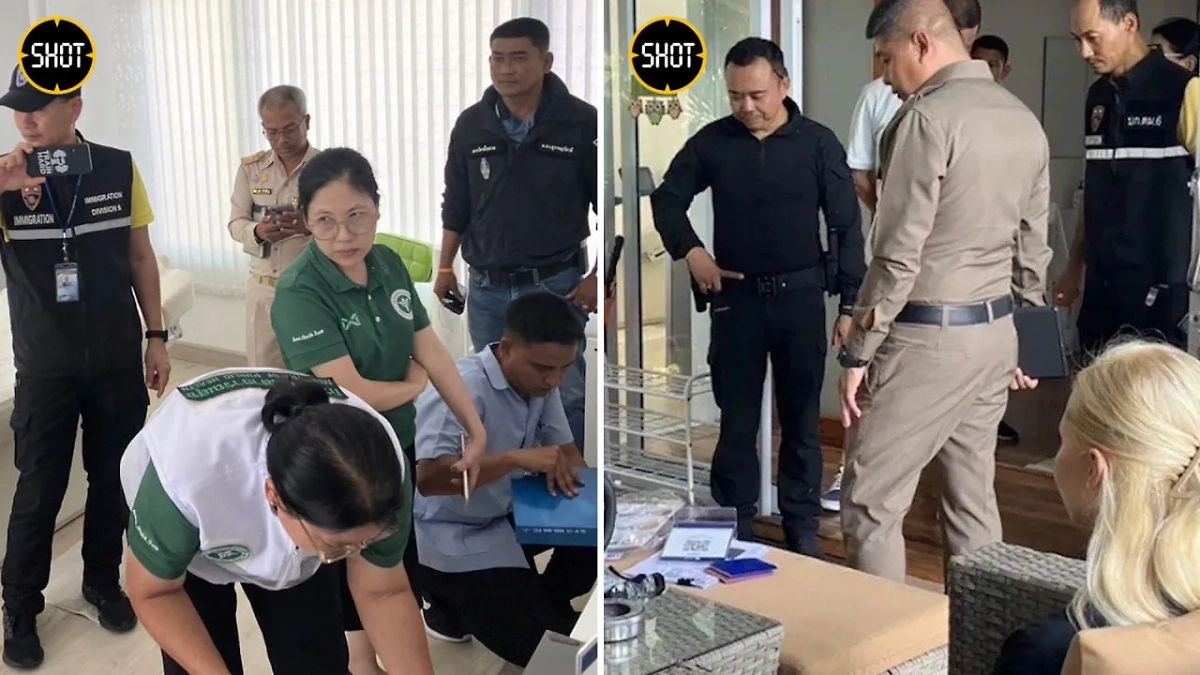 Полиция задержала граждан России в Таиланде. Обложка © Telegram / SHOT