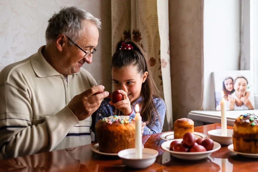 Люди отмечают Пасху. Обложка © Shutterstock /FOTODOM / Andrew Angelov