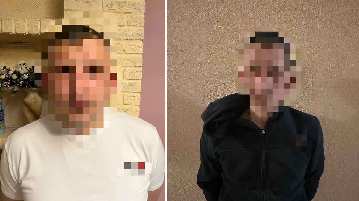 Задержанные отец и сын. Обложка © Telegram / Транспортная полиция СЗФО