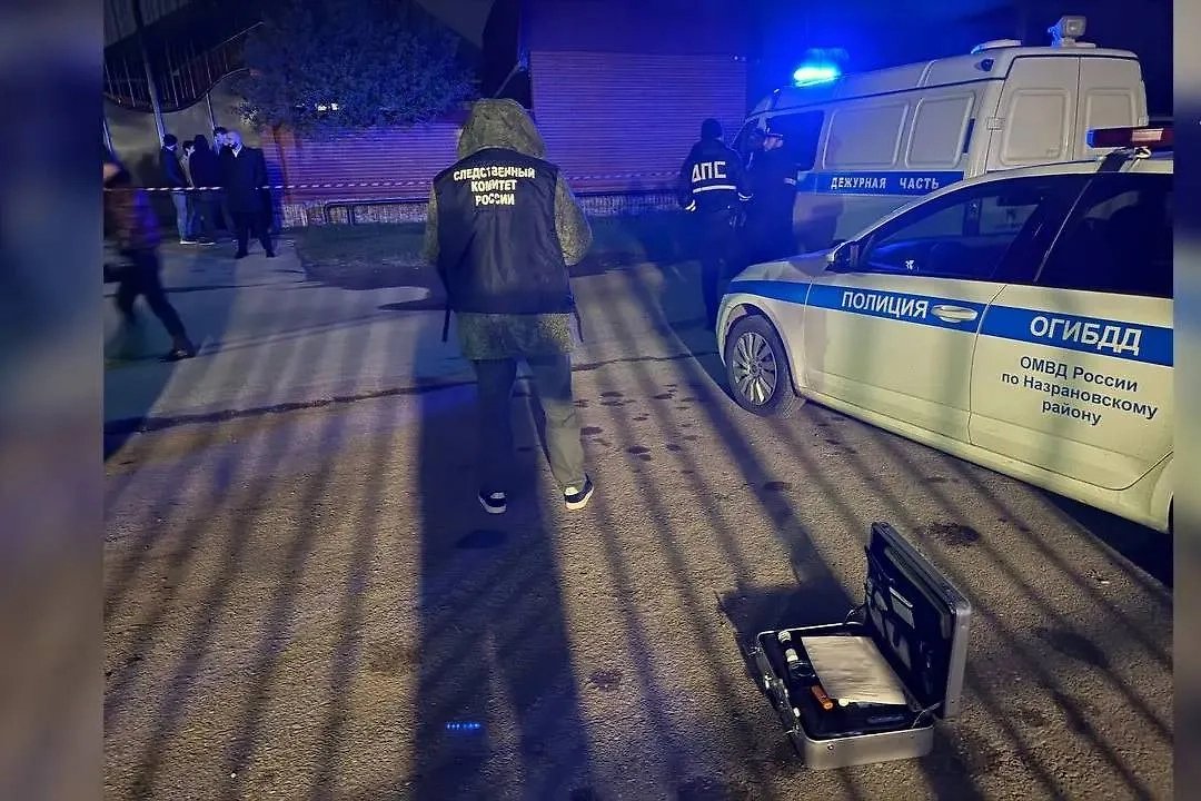 СК работает на месте убийства мужчины в Ингушетии.. Обложка © Telegram / СУ СК России по Республике Ингушетия