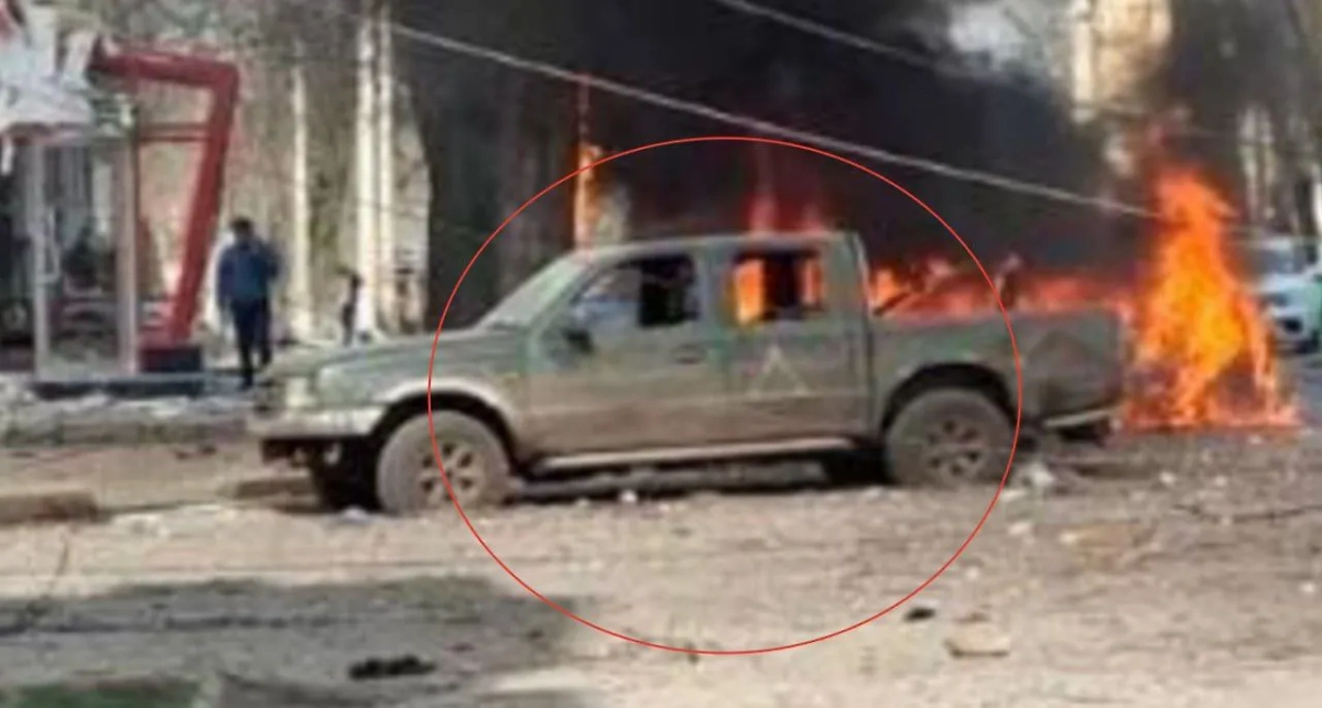 Пикап военных ВСУ. Фото © Telegram / Операция Z: Военкоры Русской Весны