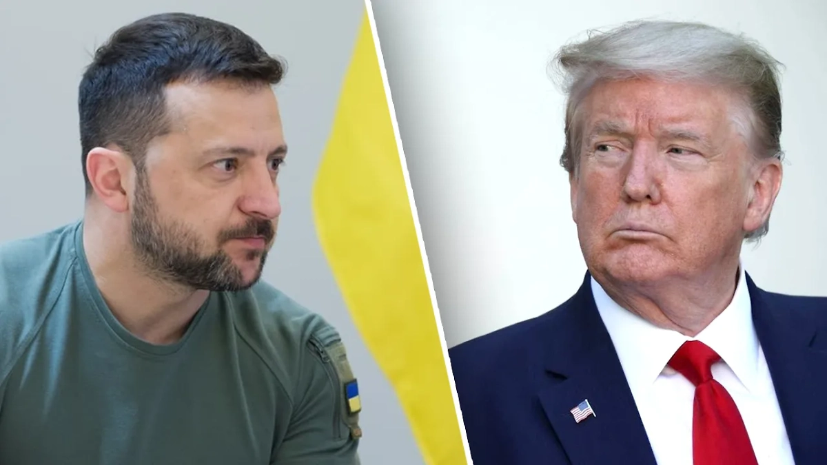 Владимир Зеленский и Дональд Трамп. Обложка © Shutterstock / FOTODOM / OSCAR GONZALEZ FUENTES