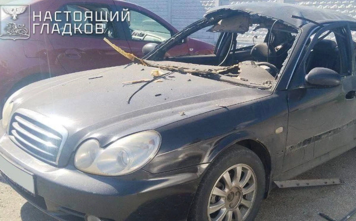 Последствия атаки ВСУ на Белгородскую область. Обложка © Telegram / Настоящий Гладков