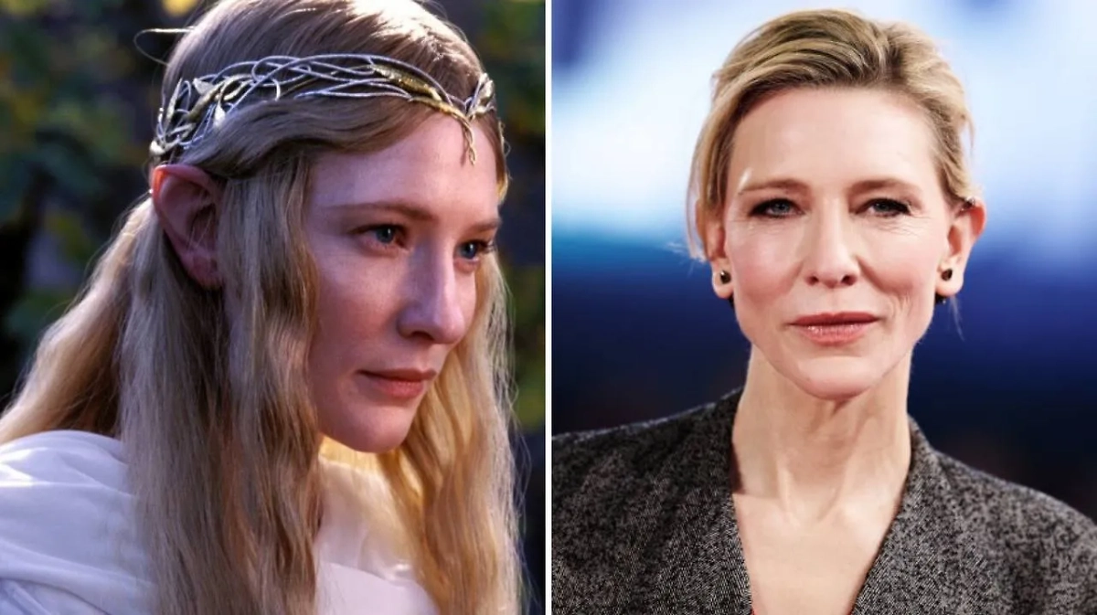 Кейт Бланшетт во «Властелине колец»: как эльфийская королева стала двукратной обладательницей «Оскара». Фото © «Властелин колец: Братство кольца» (2001), режиссёр Питер Джексон, сценаристы Фрэн Уолш, Филиппа Бойенс и др. / Kinopoisk, © Gettyimages / Gareth Cattermole