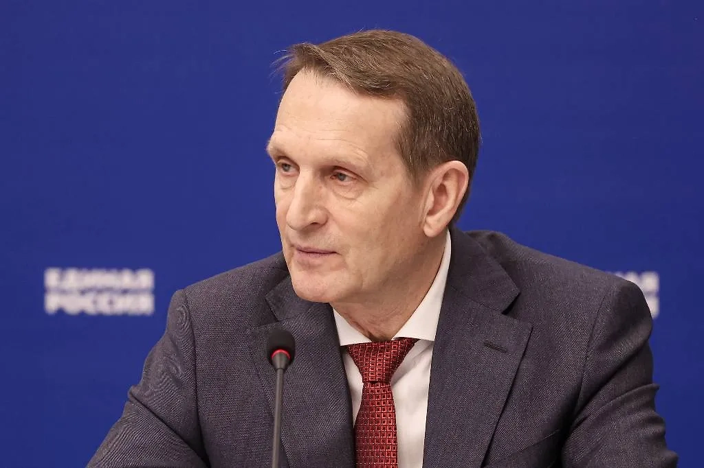 Руководитель СВР Сергей Нарышкин. Обложка © ТАСС / Валерий Шарифулин