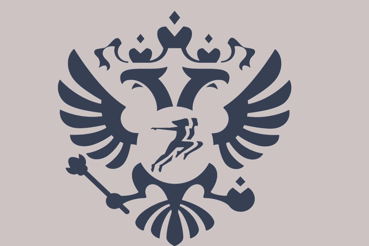 Прежний логотип Минспорта с ромбами, вместо крестов. Фото © VK / Министерство спорта РФ