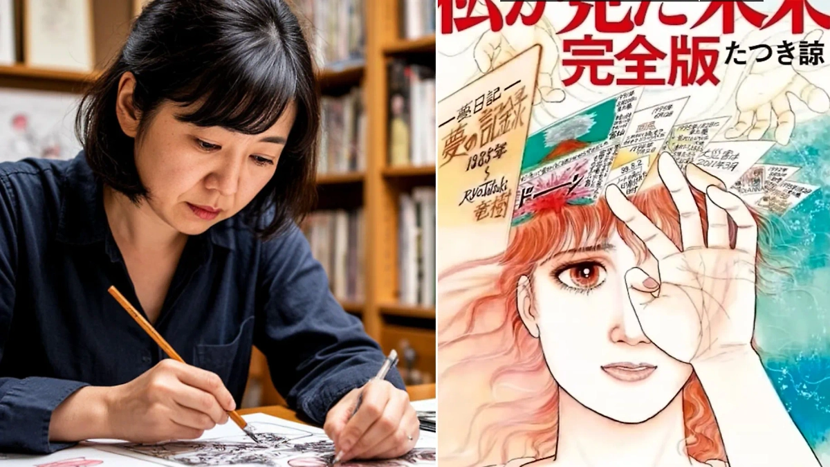 Манга Рё Тацуки — не просто японский комикс. Это пророческая книга. Обложка © «Шедеврум», © Instagram (признан экстремистской организацией и запрещён на территории Российской Федерации) / blackvoxeditions