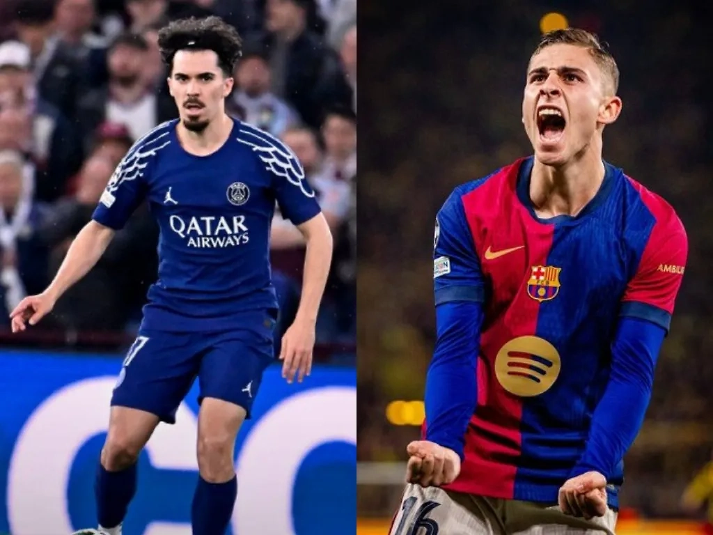 Определились первые полуфиналисты Лиги Чемпионов. Обложка © Х / Paris Saint-Germain / FC Barcelona