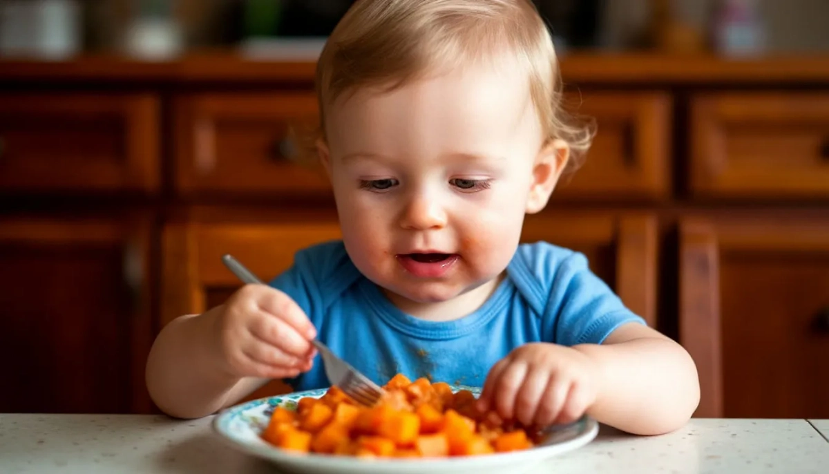 Еда для карапуза приготовлена с учётом рекомендаций Life.ru. Обложка © Шедеврум / Life.ru