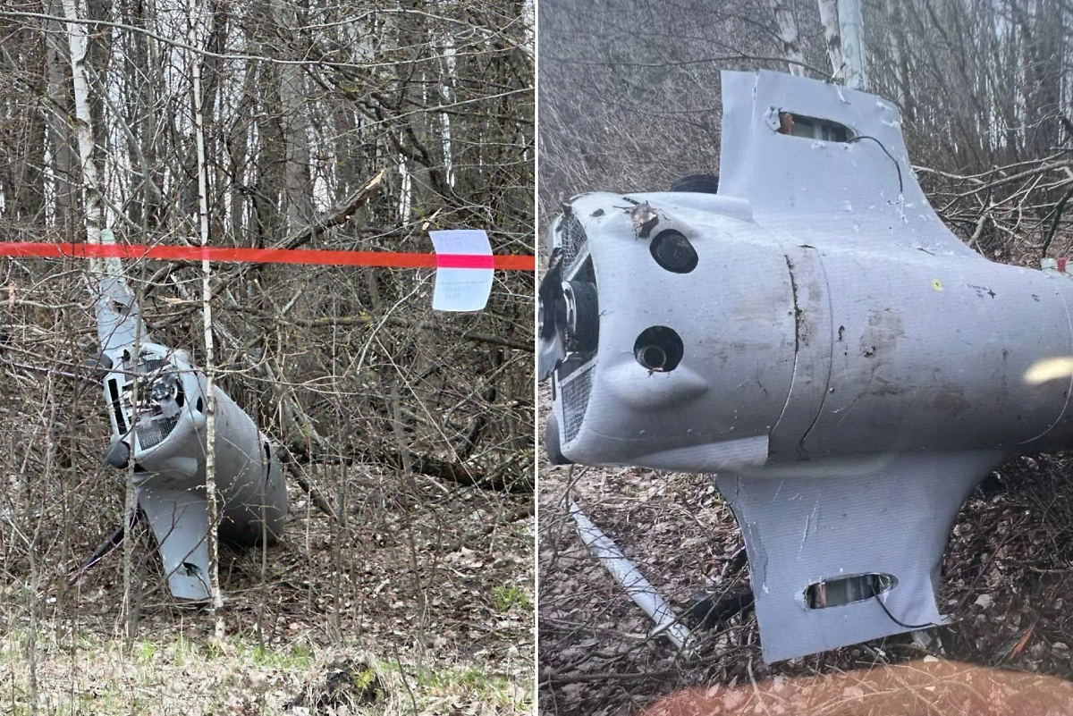 Украинский беспилотник «Лютый». Фото © Telegram/«БАРС-Курск»