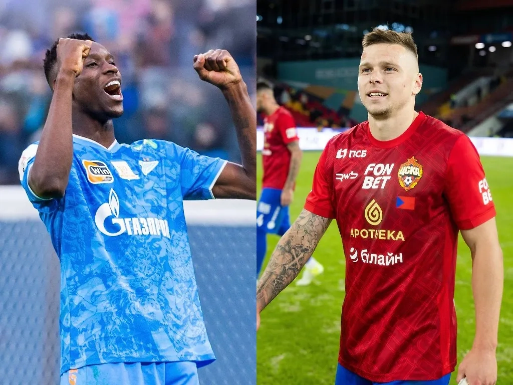 «Зенит» и ЦСКА вновь сойдутся в финале Кубка России. Обложка © Telegram / Футбольный клуб «Зенит» / ПФК ЦСКА