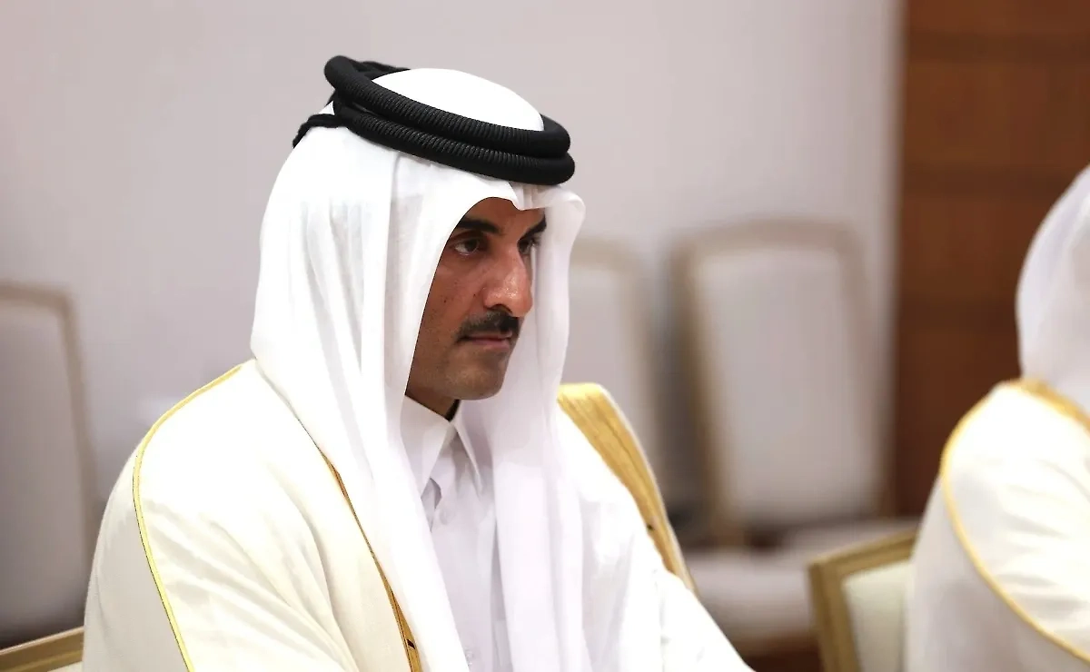 Эмир Государства Катар Тамим Бен Хамад Аль Тани. Обложка © kremlin.ru