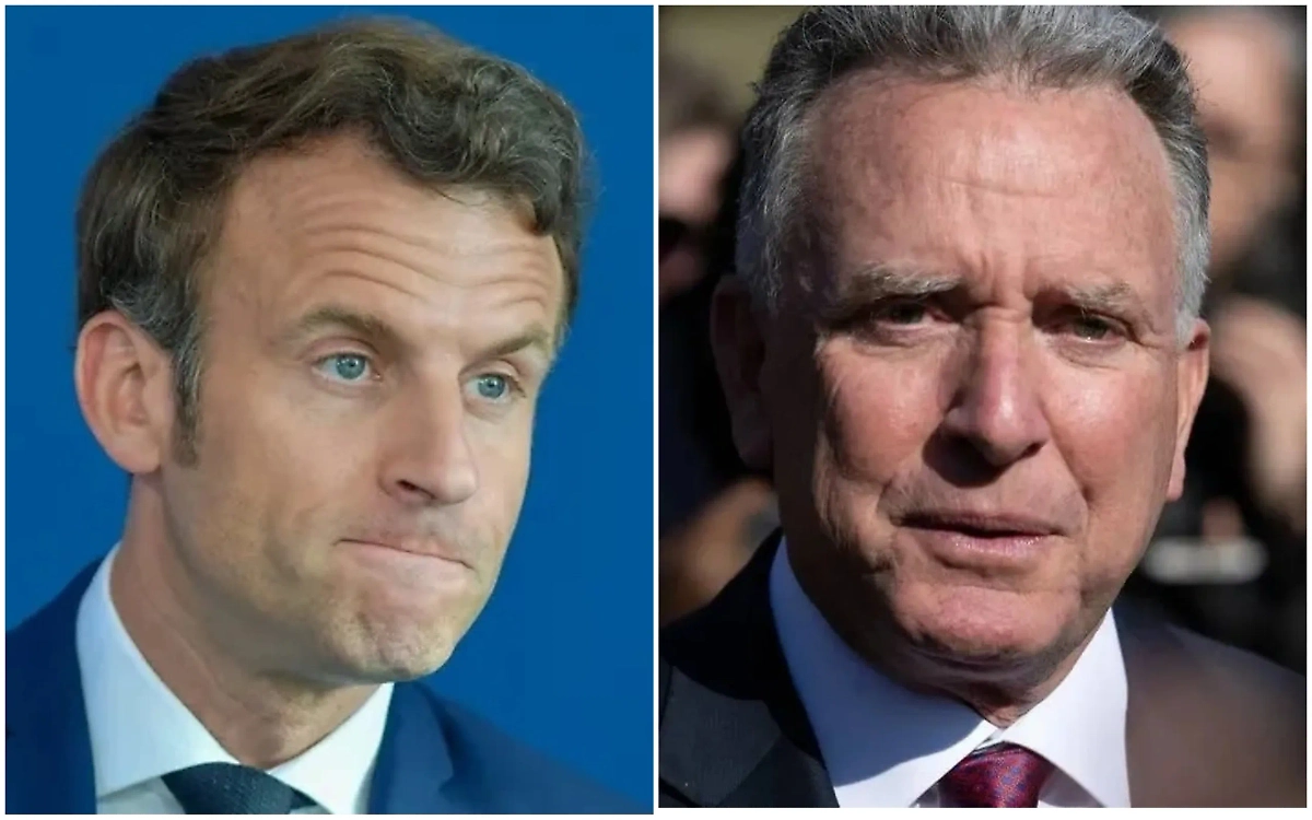 Эмманюэль Макрон и Стив Уиткофф. Коллаж © Life.ru. Фото © Shutterstock / FOTODOM / photocosmos1 / noamgalai