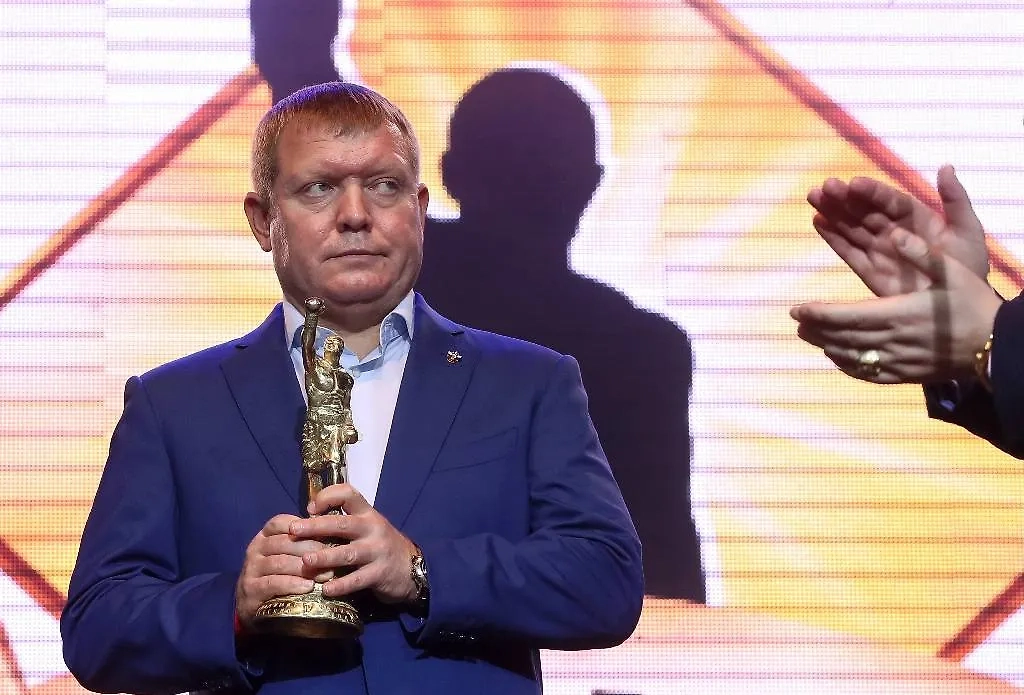 Владимир Тебекин в 2017 году, тогда он был вице-президентом Федерации бокса России. Обложка © ТАСС / Валерий Шарифулин