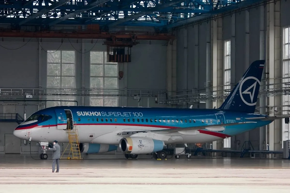 Самолёт SSJ New. Обложка © ТАСС / Ладислав Карпов 