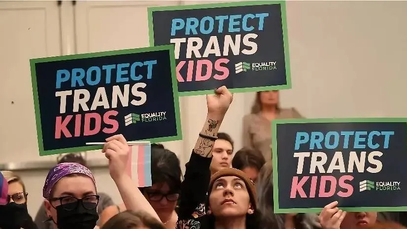 Митинг в защиту ценностей ЛГБТ* среди детей, организованный некоммерческой организацией Equality Florida. Фото © ТАСС / АР / Ricardo Ramirez Buxeda