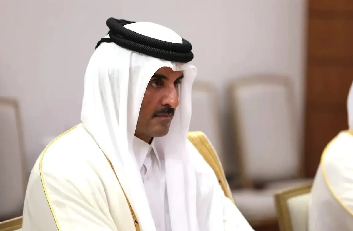 Эмир Государства Катар Тамим Бен Хамад Аль Тани. Обложка © kremlin.ru