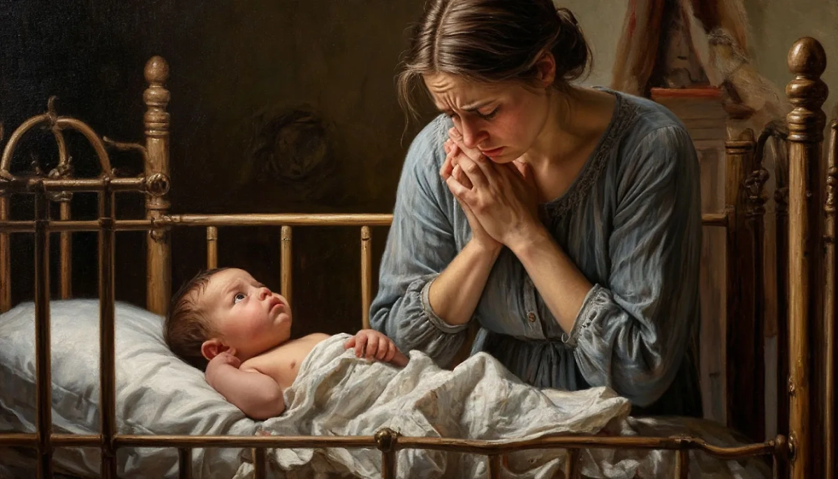 В Петербурге мать доверила дочь подруге, но вернувшись нашла лишь тело малышки. Обложка © Life.ru / Шедеврум