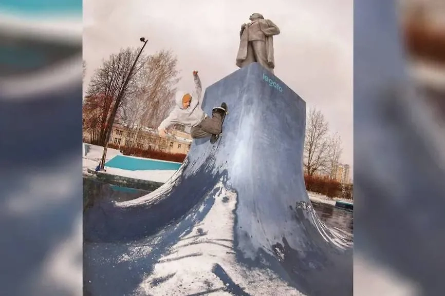 Памятник Ленину в Верхней Пышме. Обложка © Telegram / Legato Construction