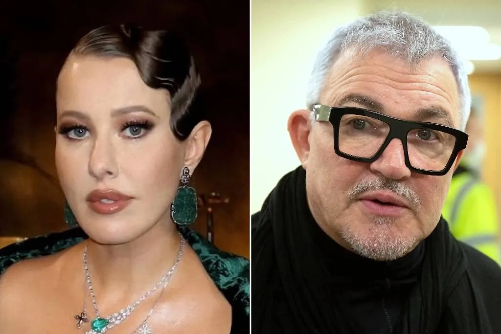 Ксения Собчак и Дмитрий Дибров. Обложка © Instagram (признан экстремистской организацией и запрещён на территории Российской Федерации) / xenia_sobchak, © TACC / Вадим Тараканов