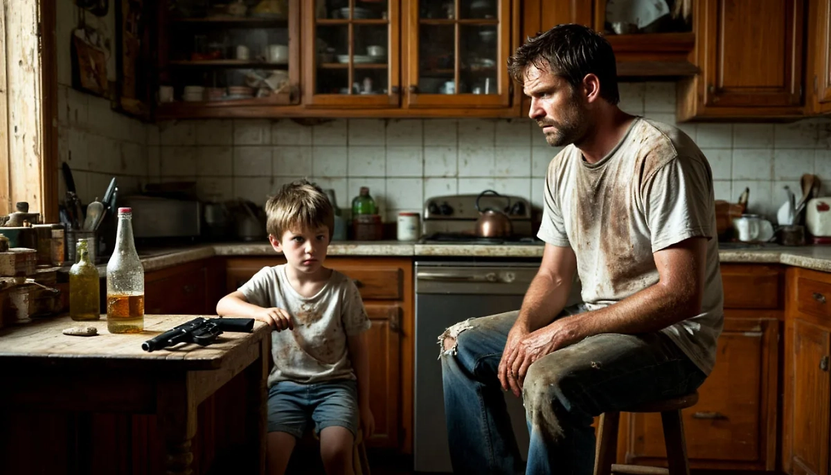 В Приангарье подстреленный отцом школьник два месяца жил с пулей в груди. Обложка © Life.ru / Шедеврум