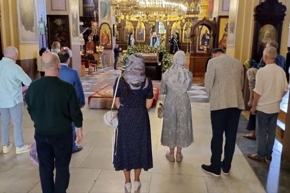 Делегация Фонда Андрея Первозванного прибыла в Иерусалим за Благодатным огнём. Фото © Фонд Андрея Первозванного