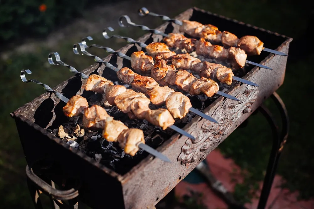 Ключевую роль в маринаде для шашлыка играет кислота. Обложка © Shutterstock / FOTODOM / adadem