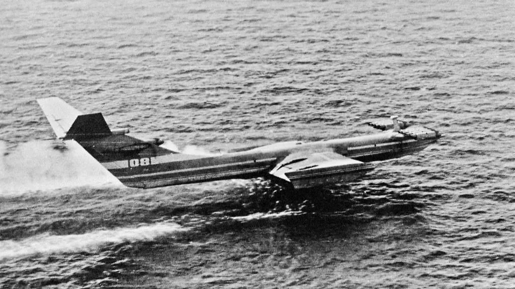 Американцы прозвали «Корабль-макет» «Каспийским монстром», и были правы. Фото © ТАСС/Архив