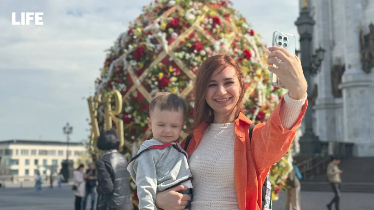 Подготовка к празднованию Пасхи в Москве. Фото © Life.ru