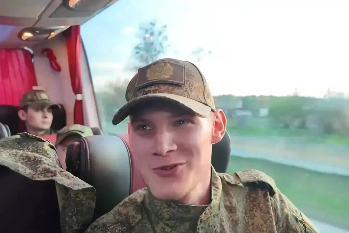 Освобождённый из плена ВСУ российский солдат. Фото © Telegram / Минобороны РФ