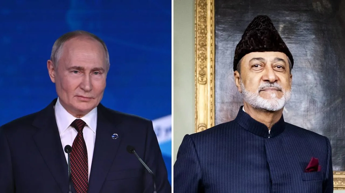 Владимир Путин и султан Омана. Обложка © Life.ru, © ТАСС / RAMON VAN FLYMEN