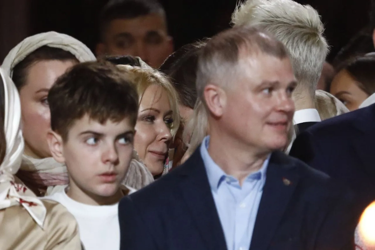 Екатерина Мизулина на пасхальном богослужении в храме Христа Спасителя. Фото © Life.ru / Андрей Тишин