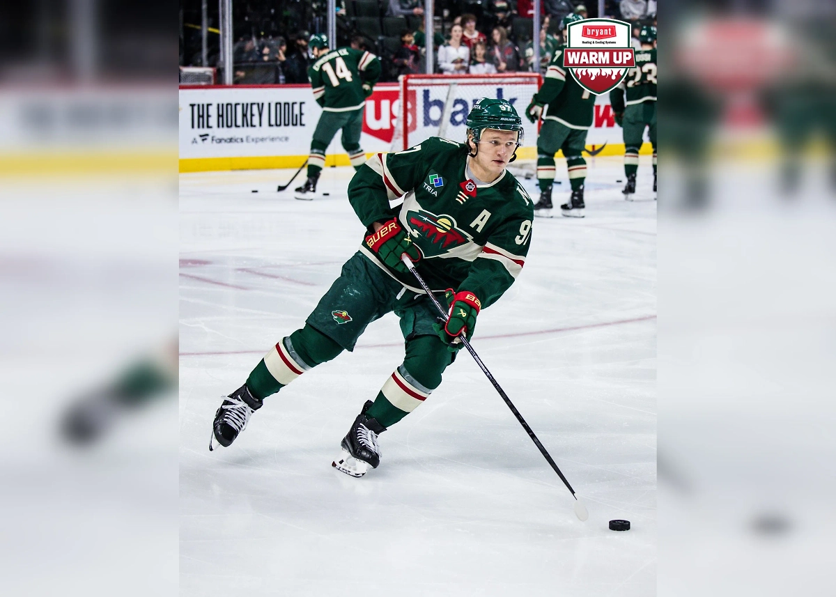 Российский хоккеист Кирилл Капризов. Обложка © X / Minnesota Wild