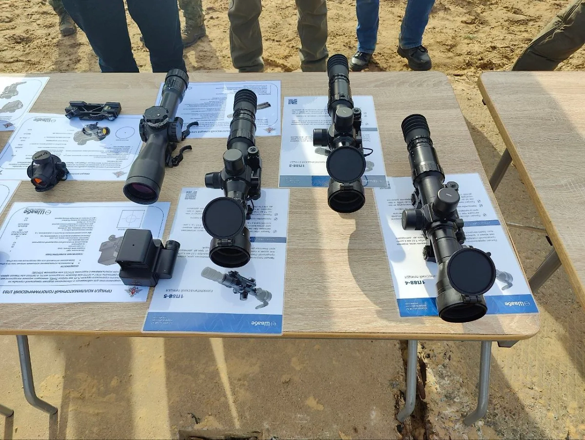 Прицелы для винтовок «Швабе». Фото © «Ростех»