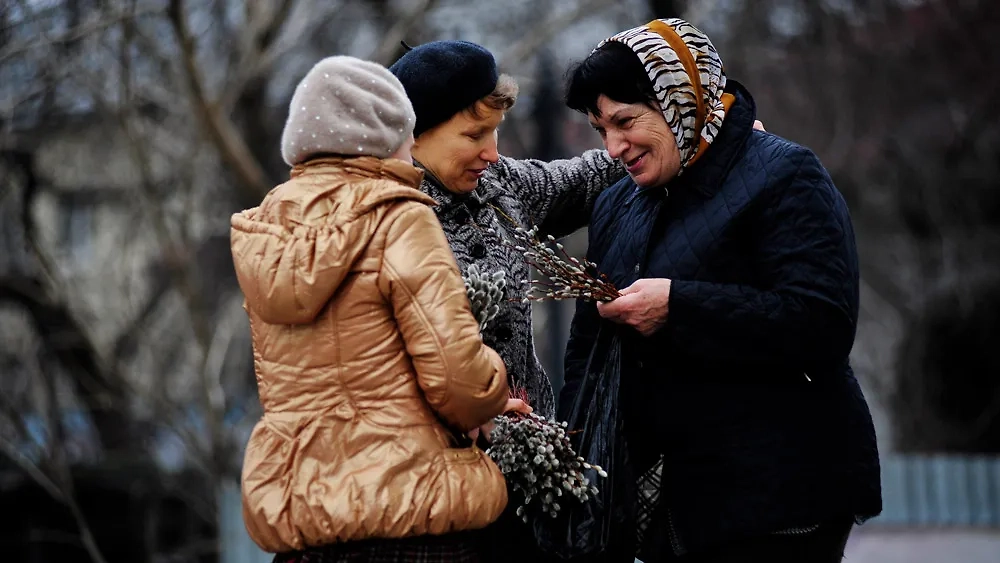 Как отмечать праздник Вербное воскресенье 2025 года. Фото © ТАСС / Смитюк Юрий