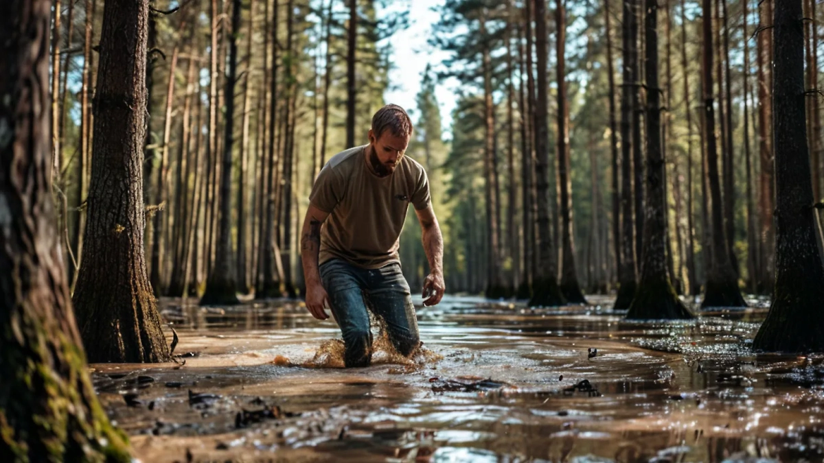 Сны о падении: причины и скрытый смысл пугающего кошмара. Фото © «Шедеврум»