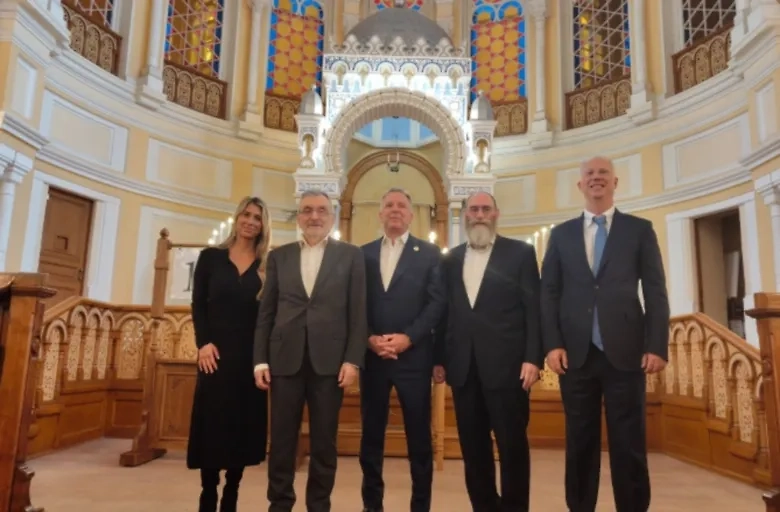Специпосланник президента США Стивен Уиткофф побывал в Большой Хоральной Синагоге Петербурга. Обложка © Официальный сайт Большой хоральной синагоги в Санкт-Петербурге
