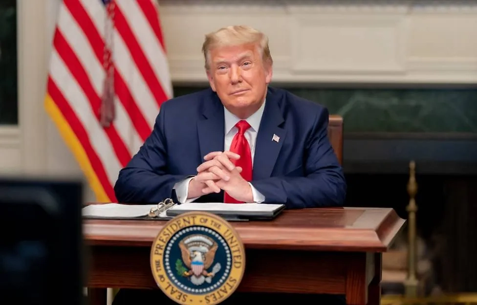 Президент США Дональд Трамп. Обложка © flickr / Trump White House Archived