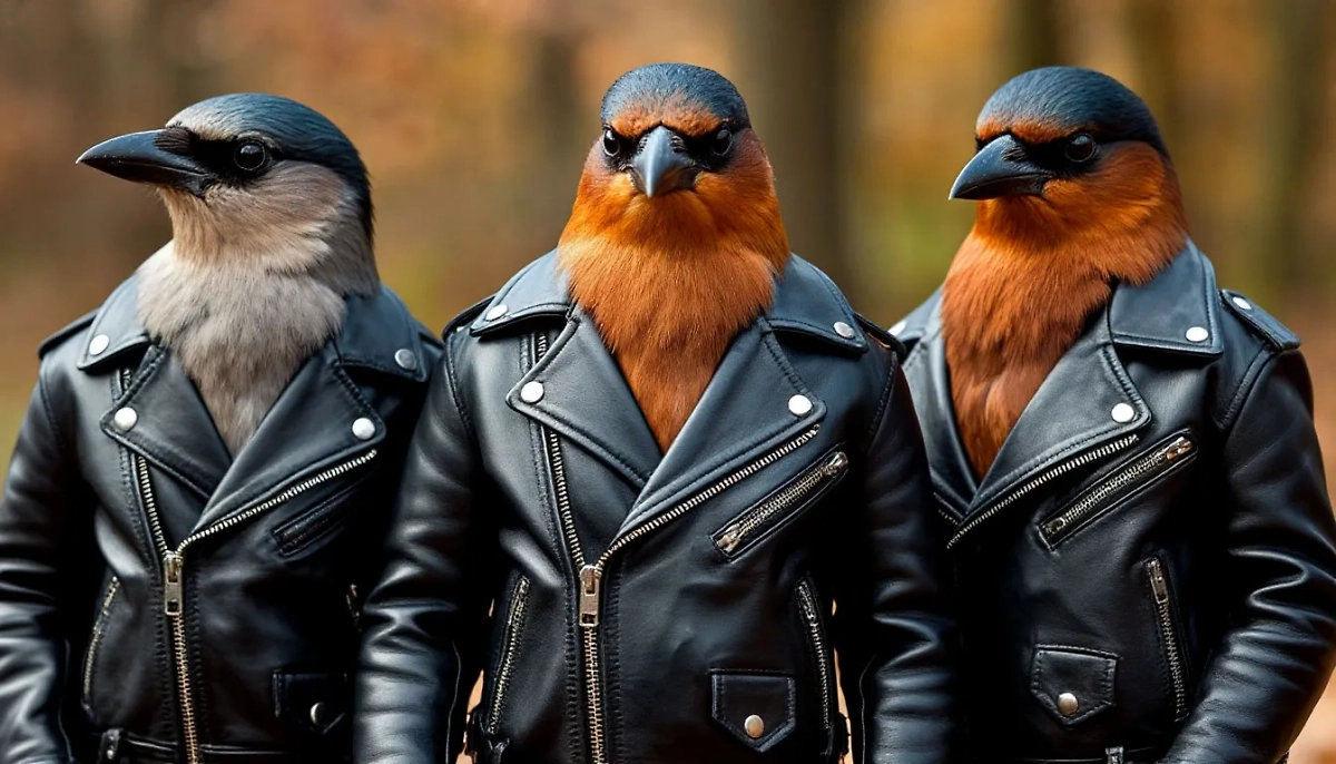 Откормленные птицы прилетели уничтожить насекомых в видении нейросети. Обложка © Шедеврум / Life.ru