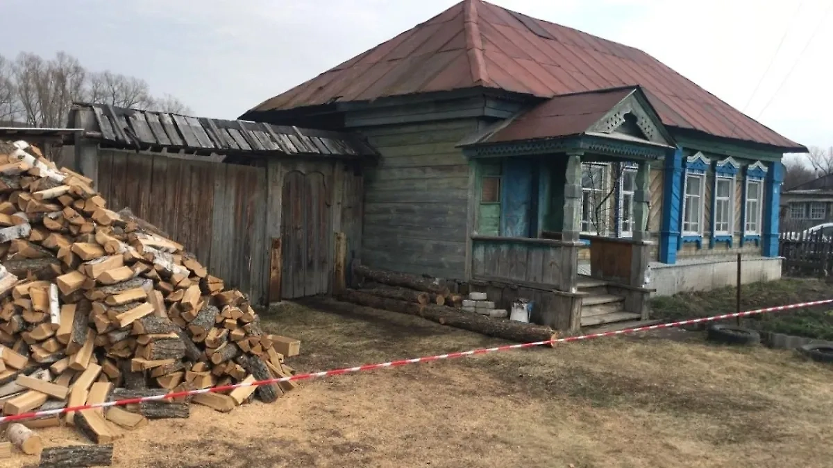 Место убийства школьницы из Тумкино. Фото © Telegram / СУ СКР по Ульяновской области