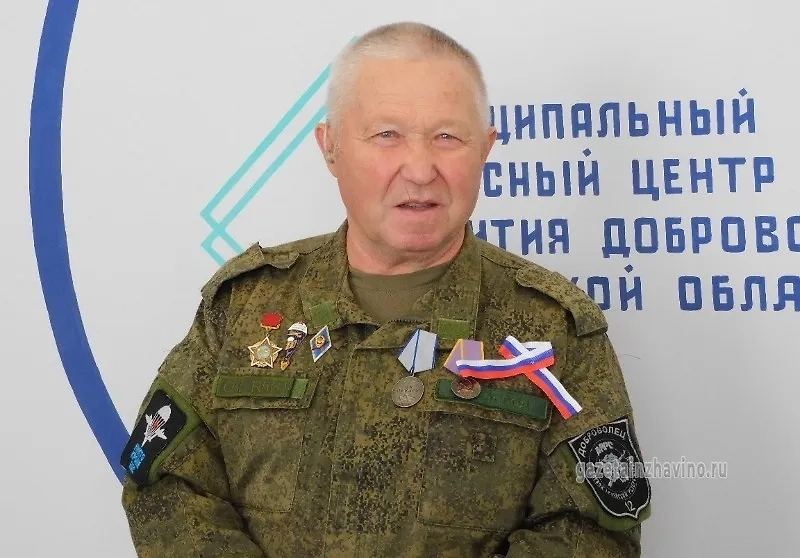 Михаил Хахаев, позывной Пчеловод. Обложка © «Инжавинский вестник» / Инна Гущина