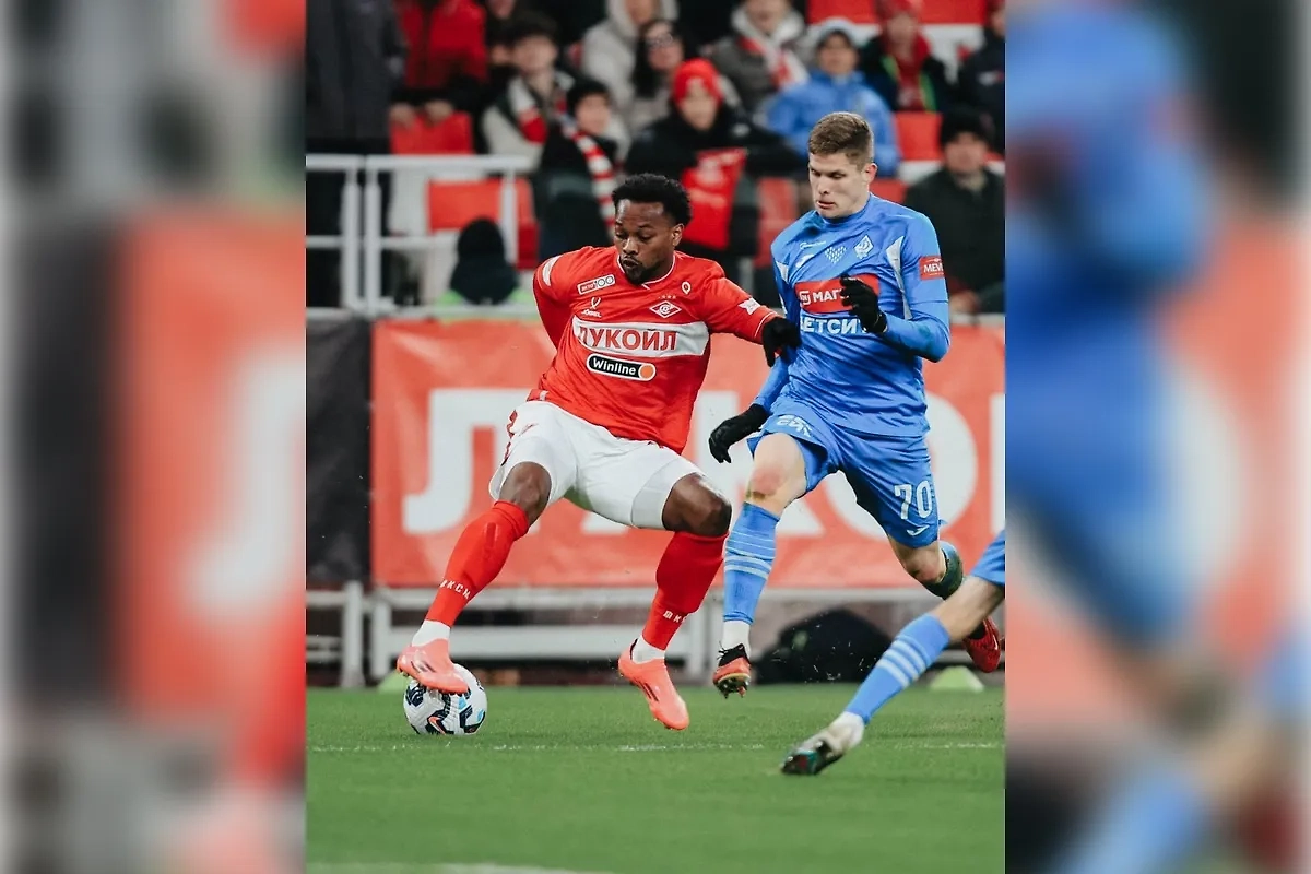 «Спартак» уступил махачкалинскому «Динамо» в матче 24-го тура РПЛ. Обложка © Telegram / ФК «Спартак-Москва»