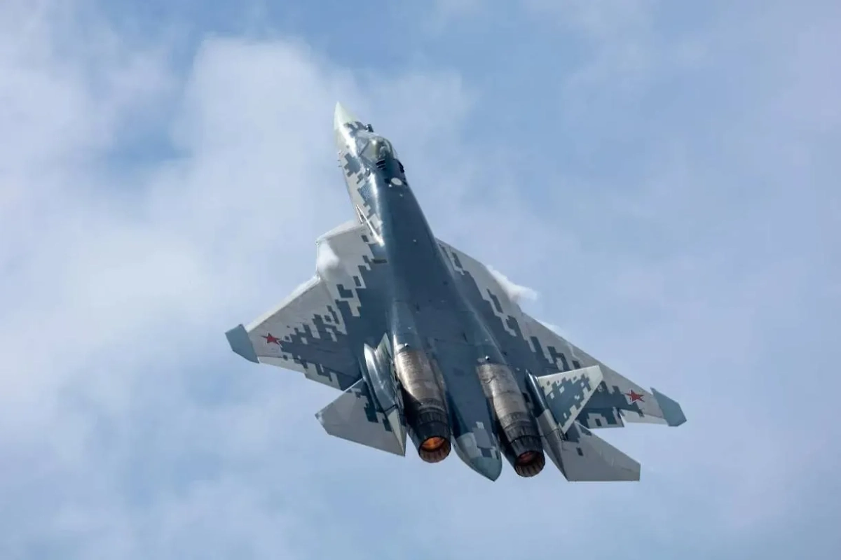 Су-57 на авиавыставке Airshow China 2024. Обложка © Telegram / РОСОБОРОНЭКСПОРТ