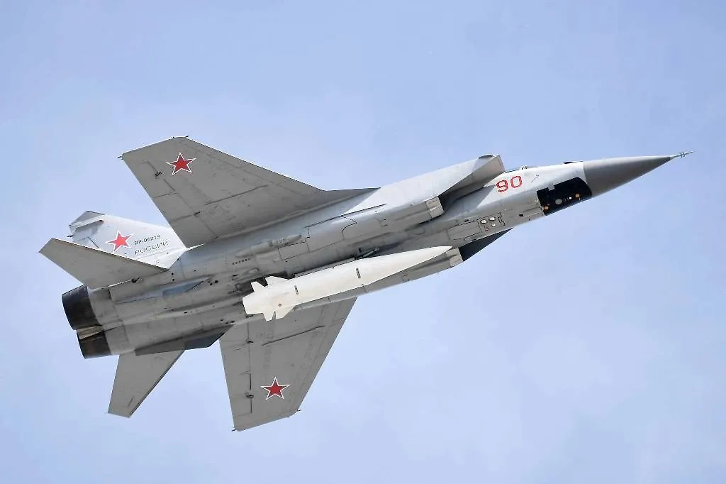 Российский МиГ-31К. Фото © ТАСС / Алексей Никольский
