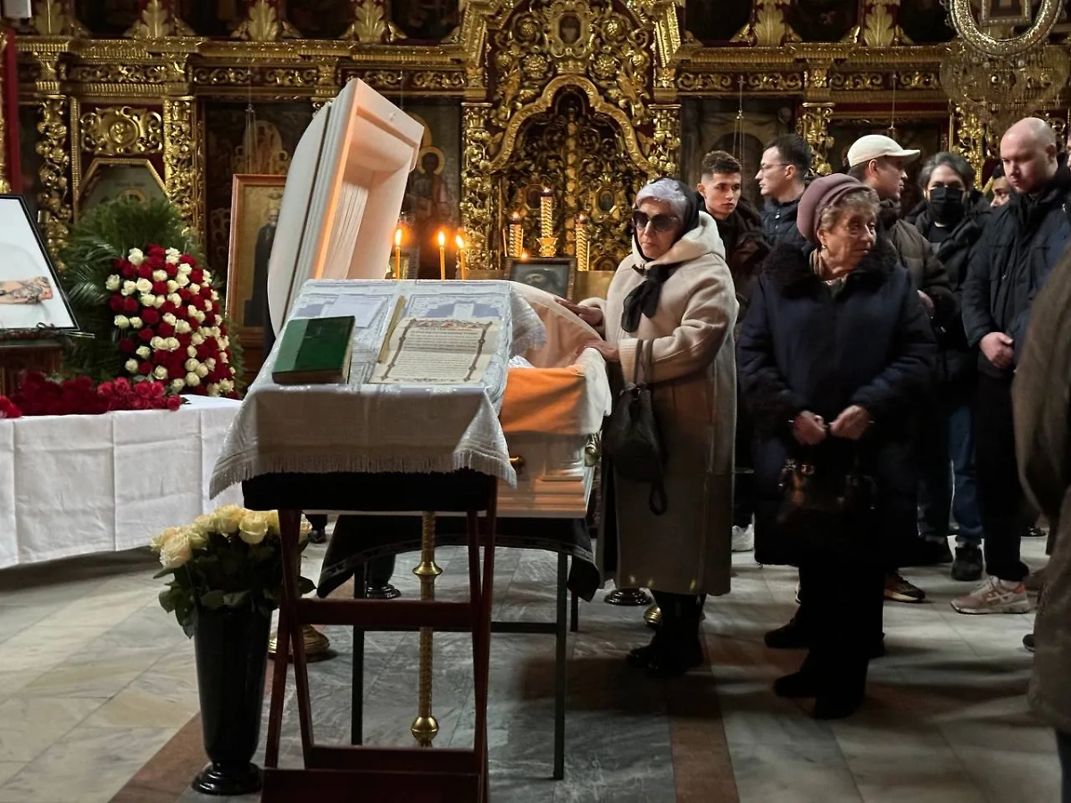 Отпевание Паши Техника. Фото © Life.ru