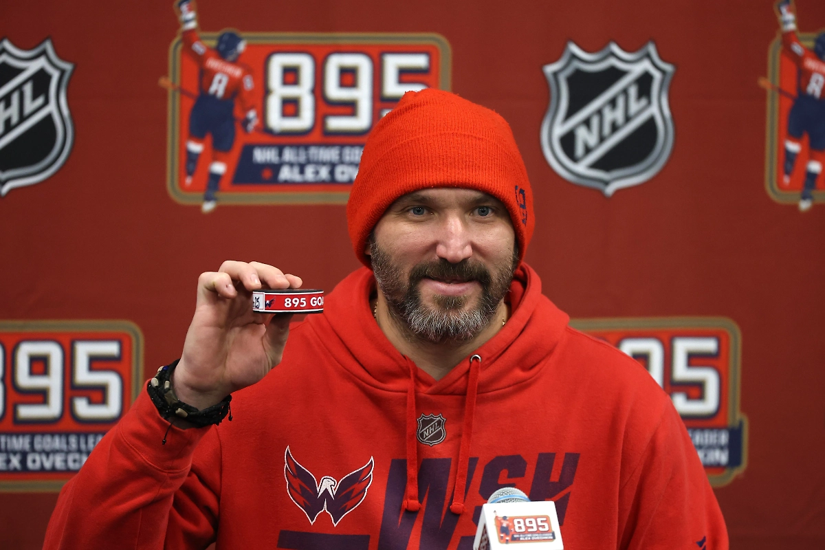  Александр Овечкин. Обложка © Getty Images / Sarah Stier